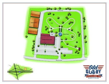Old Glory Distilling Co. Site Layout